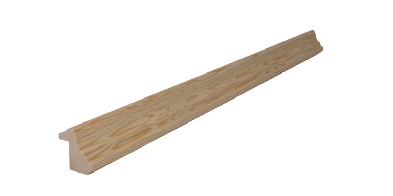 29 mm x 31 mm Glasfalzleiste Kiefer # 53 mit 9 mm x 20 mm Falz (Bild 2)