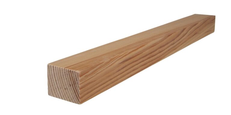 40 mm x 50 mm Rechteckleiste Kiefer (Bild)